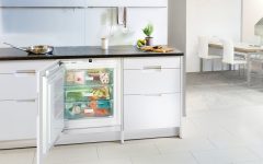 Встраиваемые под столешницу морозильные камеры