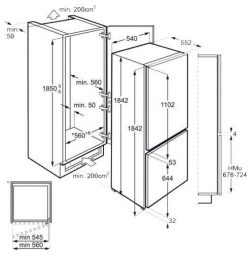 Встраиваемый холодильник AEG SCR 81911 TS Встраиваемый холодильник AEG SCR 81911 TS