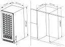 Винный шкаф Cavanova CV120DT Винный шкаф Cavanova CV120DT