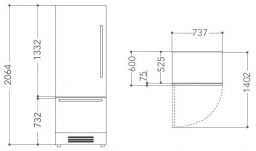 Встраиваемый холодильник KitchenAid KCZCX 20750R Встраиваемый холодильник KitchenAid KCZCX 20750R