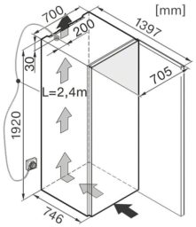 Встраиваемый винный шкаф Miele KWT 6834 SGS