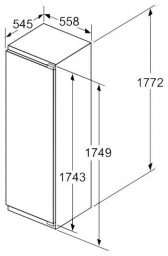 Встраиваемый холодильник Siemens KI81RAD20R Встраиваемый холодильник Siemens KI81RAD20R