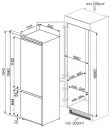 Встраиваемый холодильник smeg C3180FP Встраиваемый холодильник smeg C3180FP