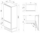 Встраиваемый холодильник smeg RI76RSI