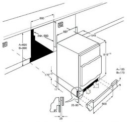 Встраиваемый холодильник smeg UD7140LSP Встраиваемый холодильник smeg UD7140LSP