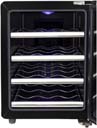 Винный шкаф CASO WineCase Red 12 черный серебристый
