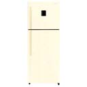 Холодильник с верхней морозильной камерой широкий Daewoo FGK51CCG Beige