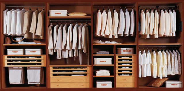 Наполнение шкафа