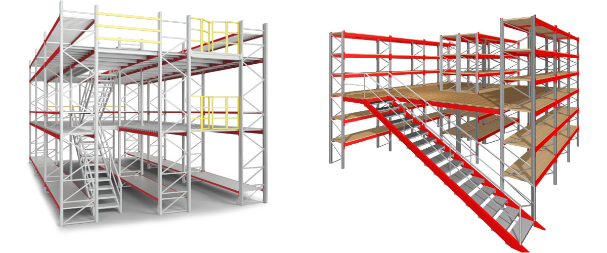 Виды и назначения складских стеллажей