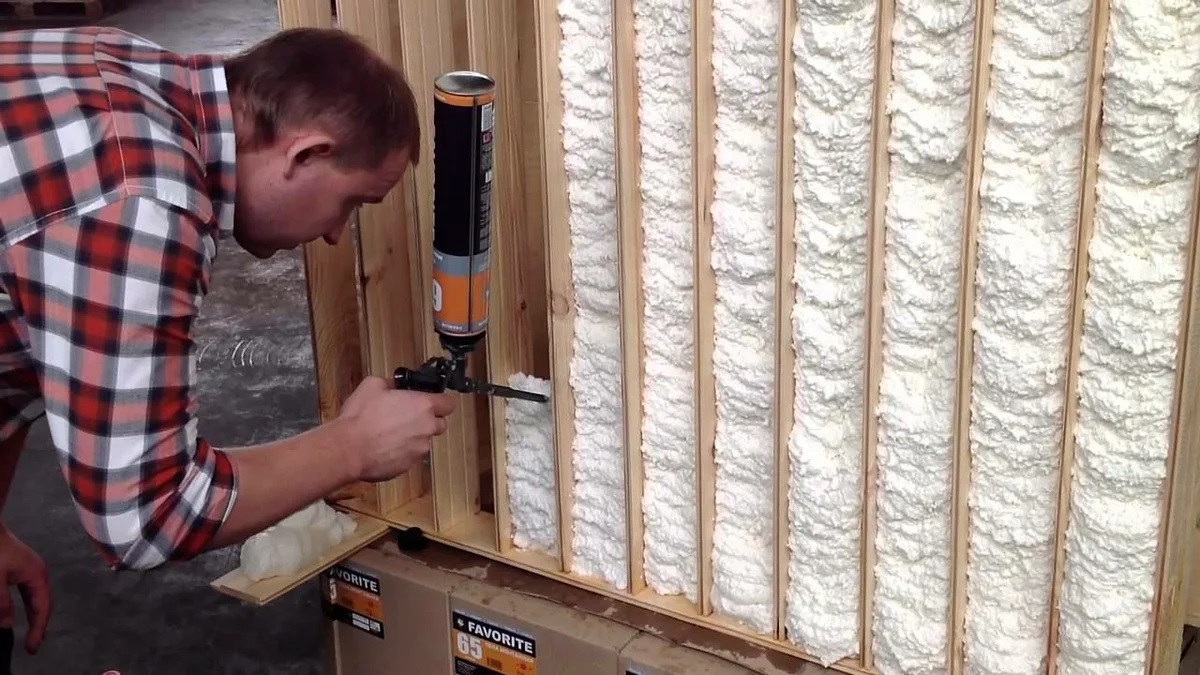 Как можно использовать монтажную пену