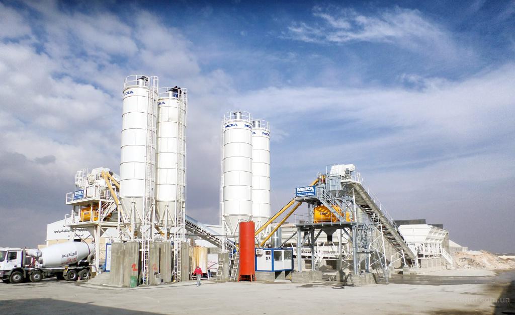 Как происходит производство бетона и виды бетонных заводов